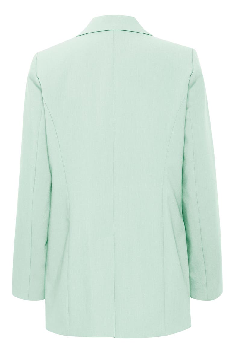 Corinne Notch Lapel Regular Fit Blazer, Alternate, color, Surf Spray