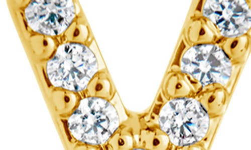 Sterling Forever Katie Cubic Zirconia Cross Stud Earrings In Gold