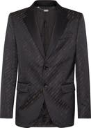 BILLIONAIRE Jacquard/Silk Blazer Men