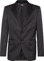 BILLIONAIRE Jacquard/Silk Blazer Men