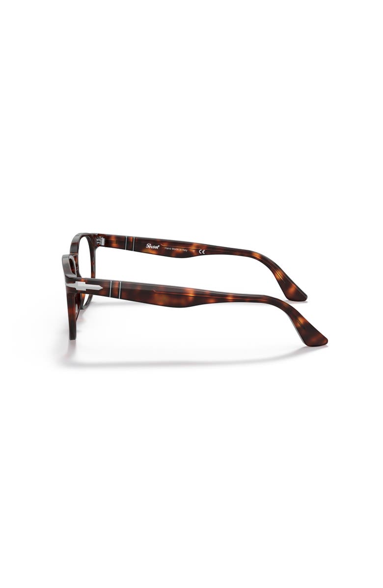 Persol 52mm Round optical glasses, Alternate, color, Tortoise