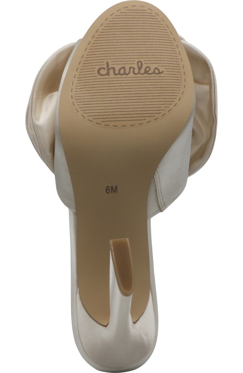 Charles by Charles David Kimchi Floral Satin Slide Sandal, Alternate, color,