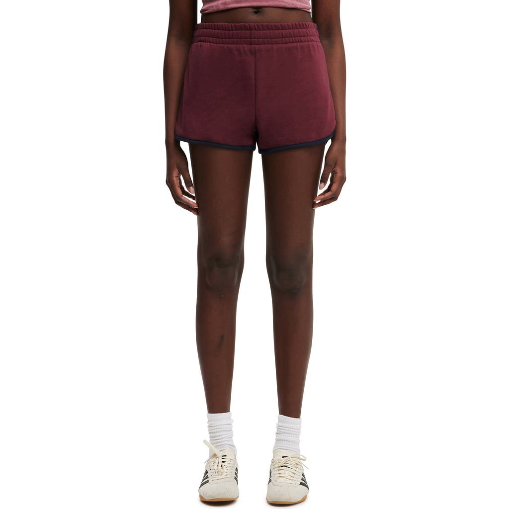 Cotton On Dolphin Hem Micro Mini Short In Red
