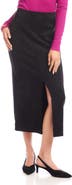 Karen Kane Chelsea Faux Suede Midi Skirt