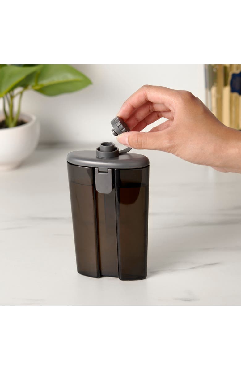 HOST Easy-Fill 6 oz Plastic Flask, Alternate, color, Gray