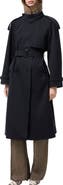Burberry Long Gabardine Fitzrovia Trench Coat