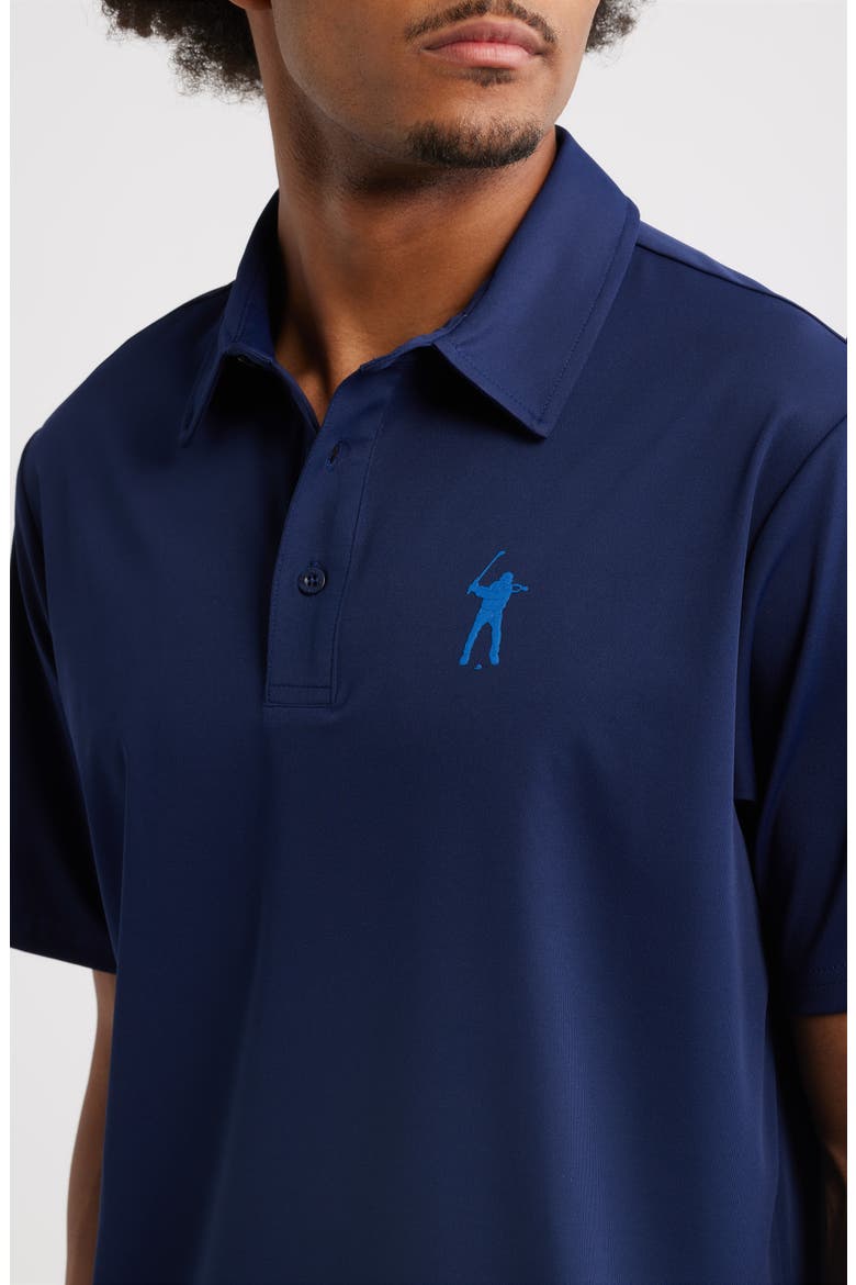 Signature Solid Golf Polo, Alternate, color, NAVY