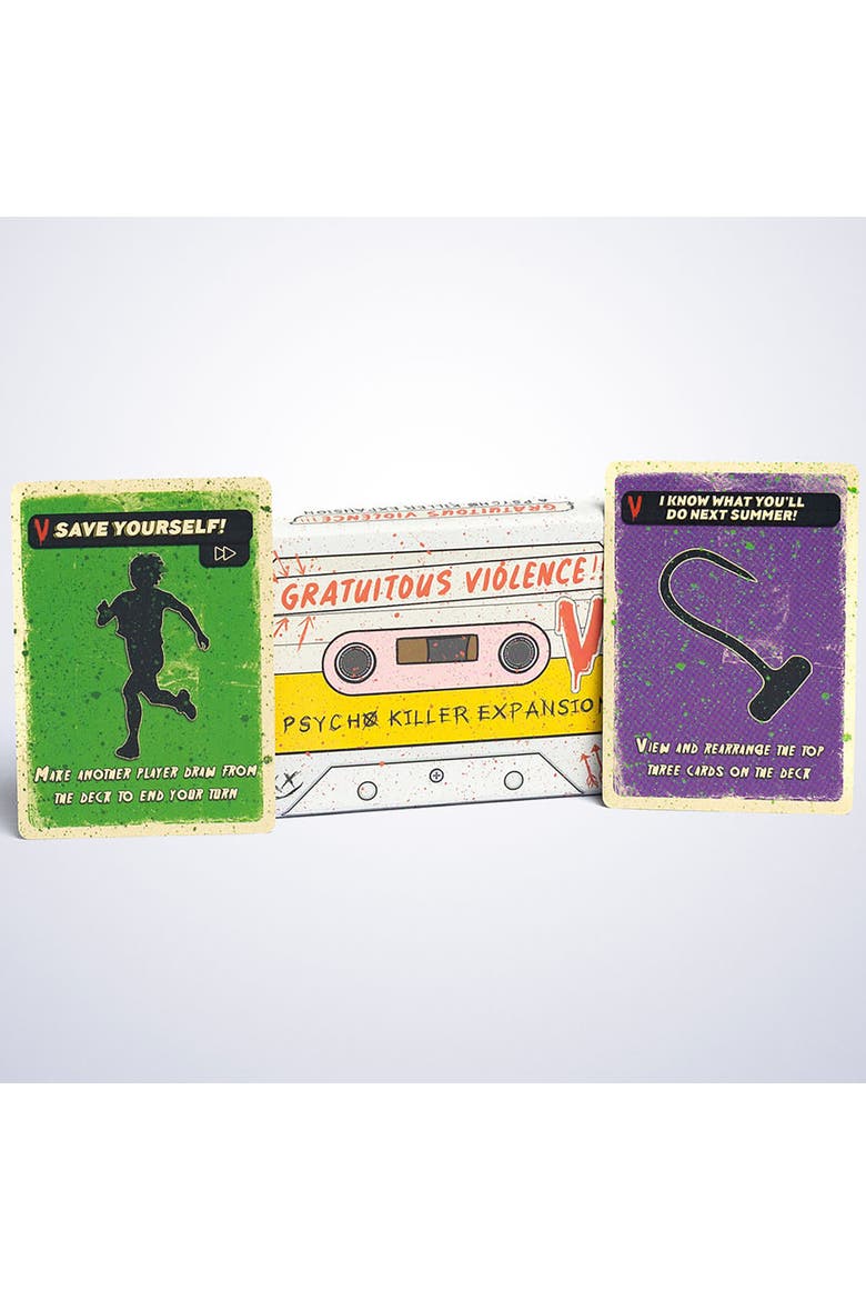 Gratuitous Violence Adult Horror Card Game, Alternate, color, Multicolored