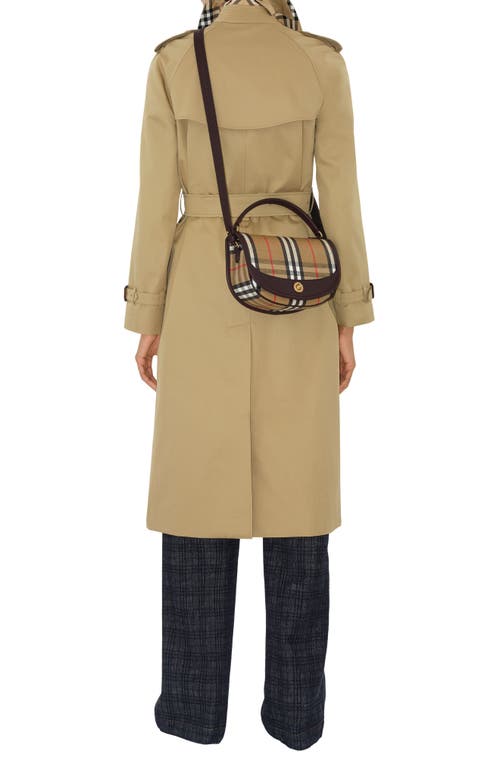 Burberry Women Embroidered Canvas Highlands Handbag