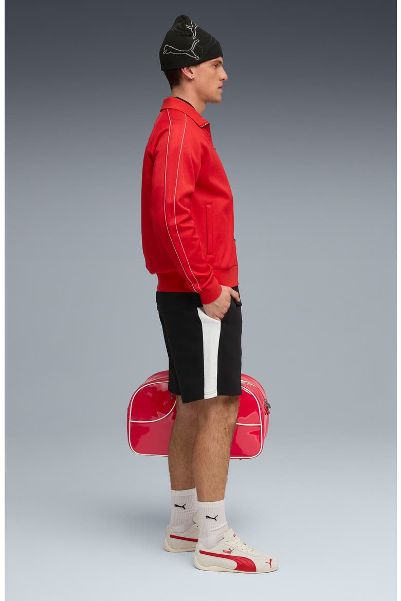 T7 Relaxed Shorts, Alternate, color, PUMA BLACK
