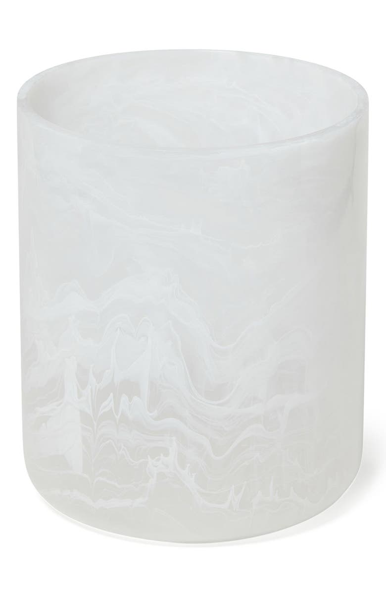 ROSELLI TRADING COMPANY Clouds Trash Can, Main, color, White