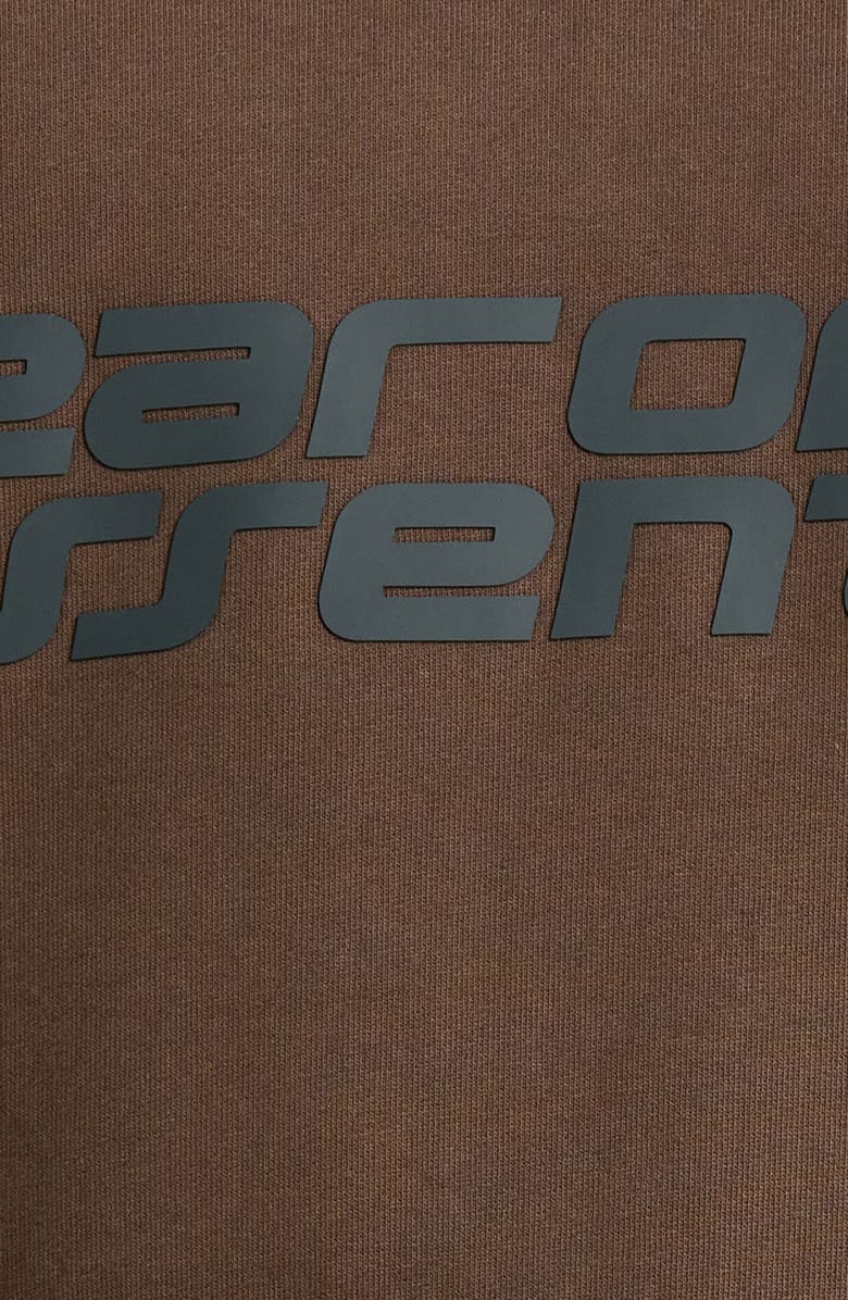 Fear of God Essentials 
90s Cotton Hoodie, Alternate, color, Brown