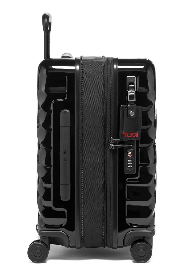 19 Degree Large Expandable Carry-On, Alternate, color, BLACK