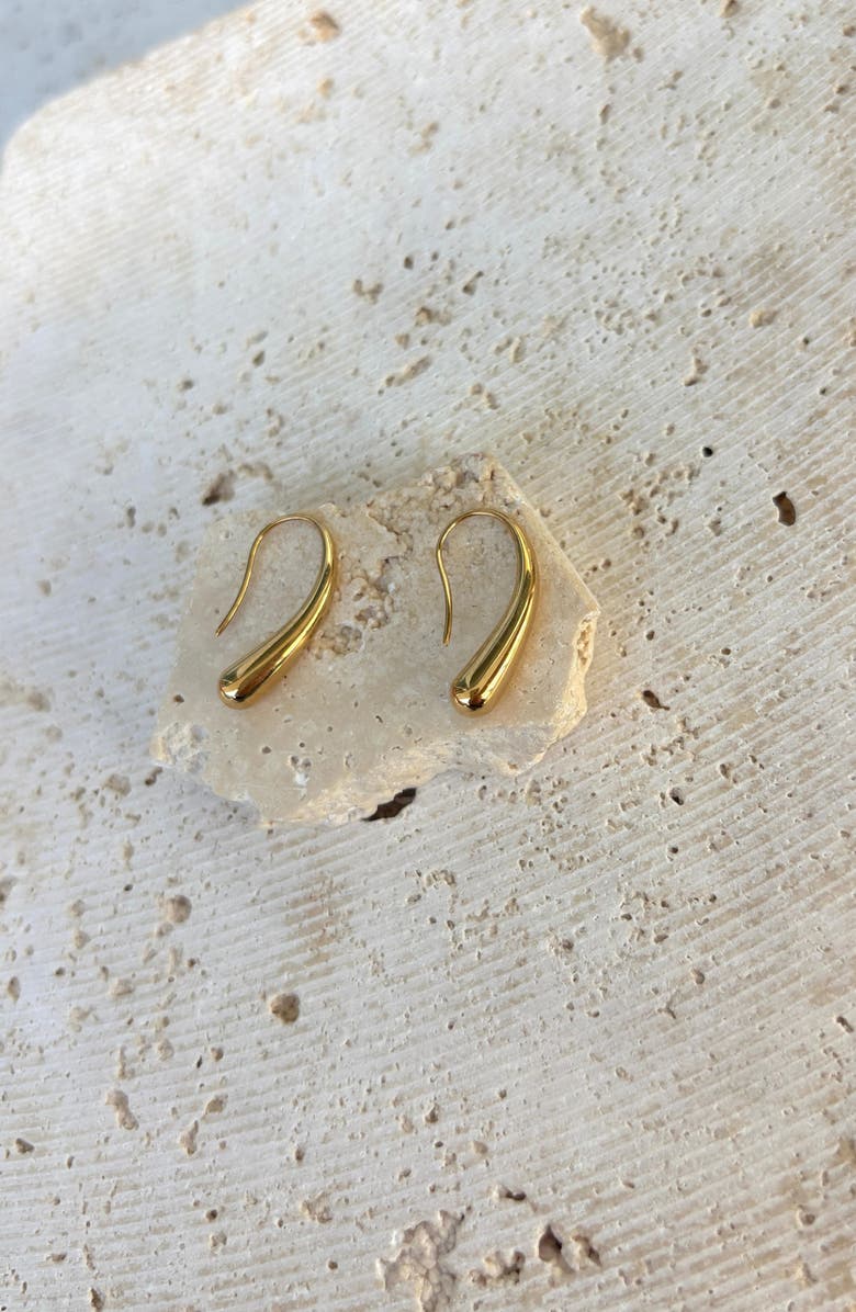 Adornia Teardrop Wire Earrings, Alternate, color,