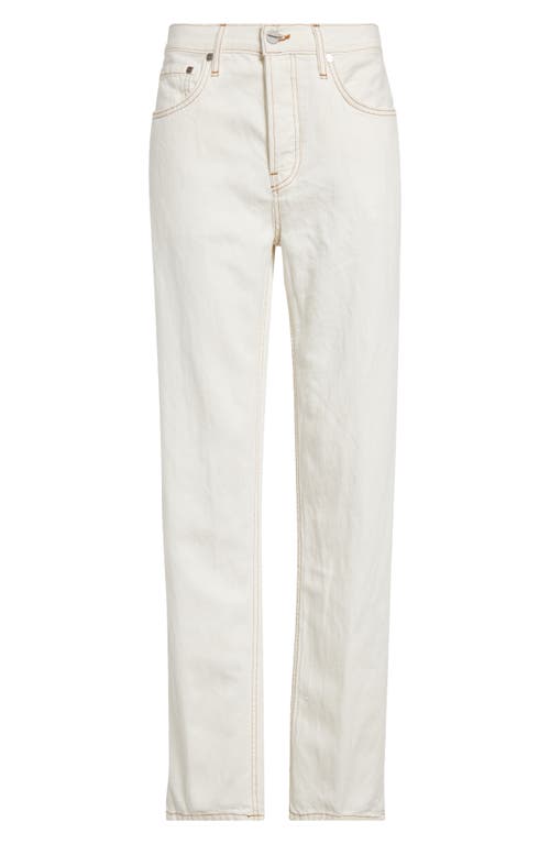 Twp Pony Boy Rigid Straight-leg Jeans In White