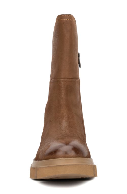 Vintage Foundry Juliette Zip Boot In Tan