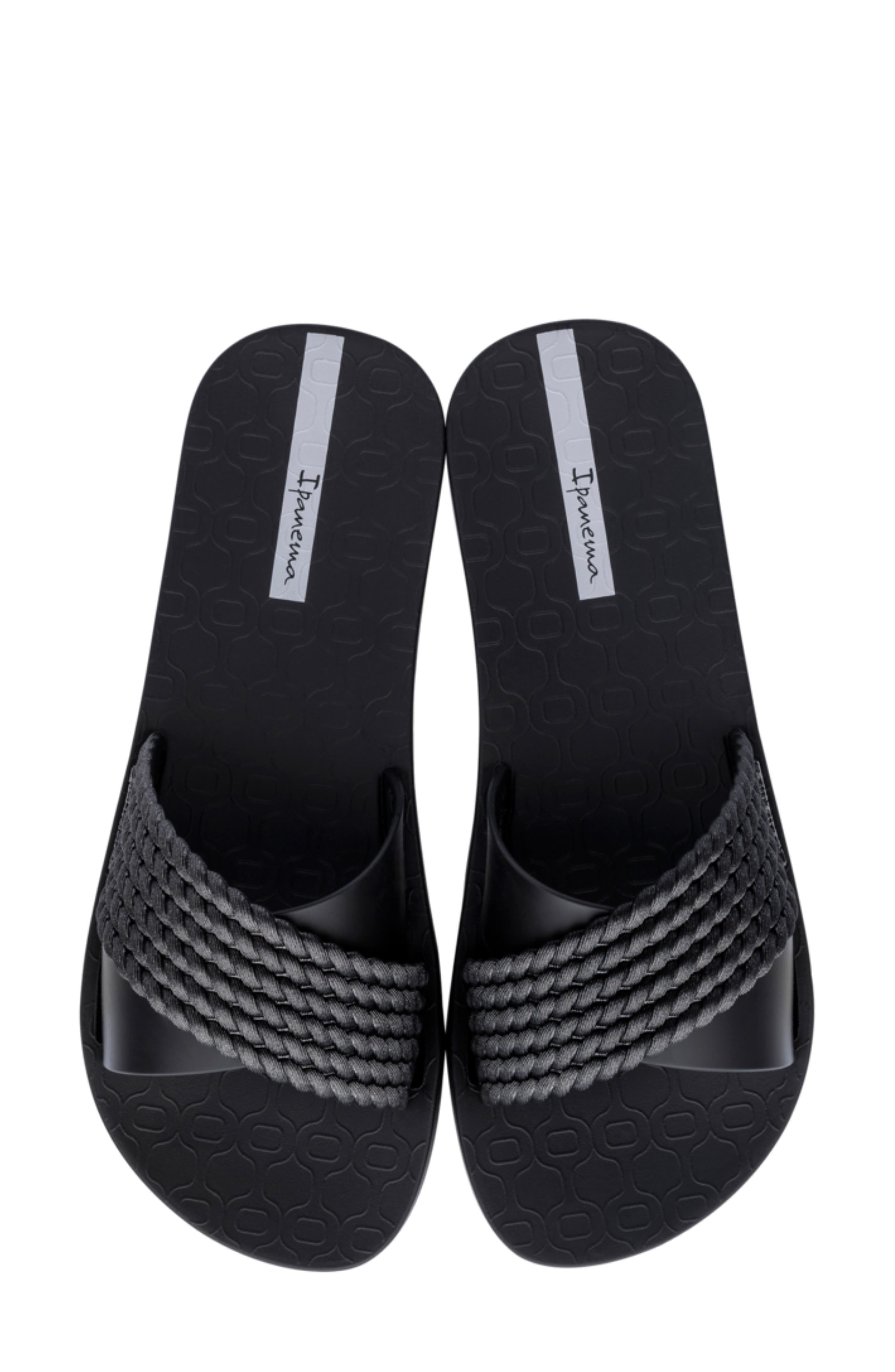 Ipanema Street II Slide Sandal, Alternate, color, Black