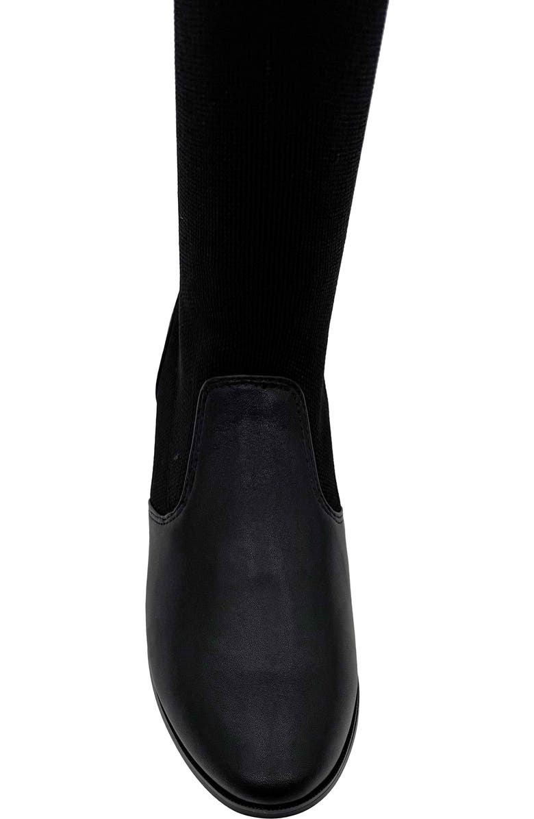 CHELSEA CREW Zilma Tall Boot, Alternate, color, Black Pu