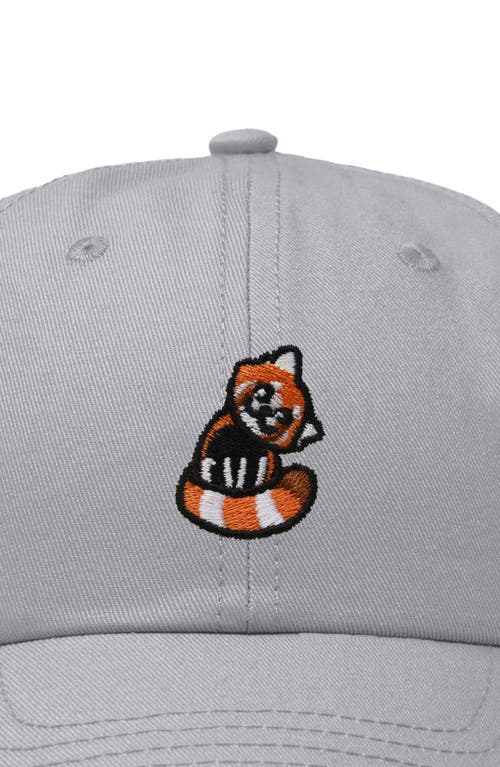 DALIX DALIX RED PANDA EMBROIDERED DAD HAT