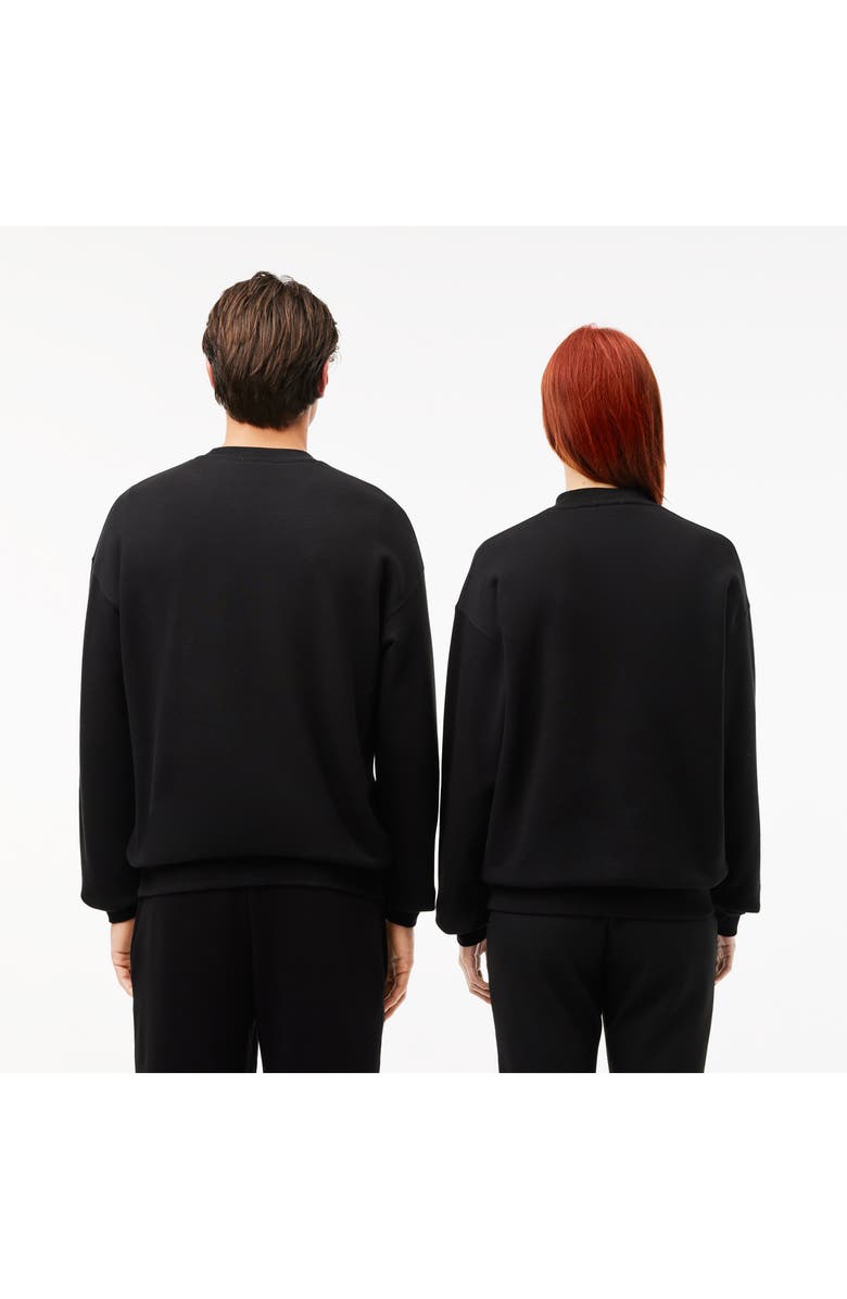 Lacoste Loose Fit Cotton French Terry Sweatshirt, Alternate, color,