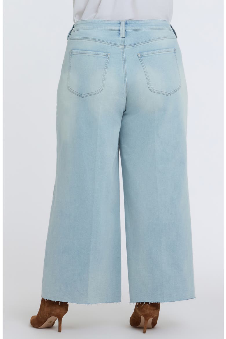 Simone Raw Hem High Waist Wide Leg Utility Jeans, Alternate, color, DESERT SHORELINE