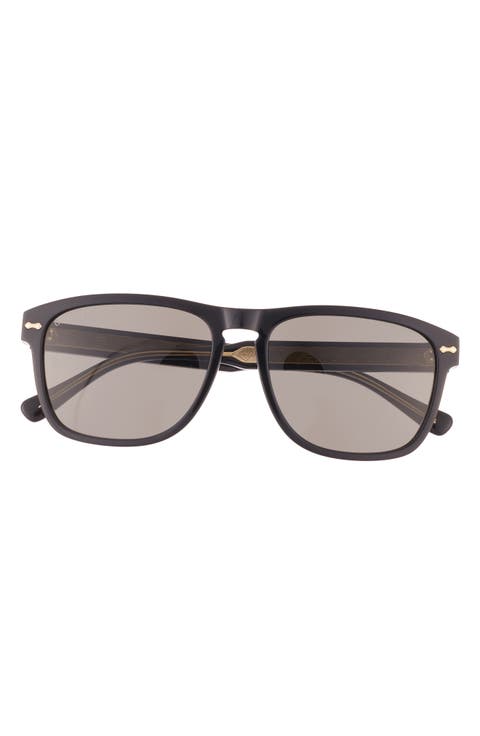 58mm Fashion Square Sunglasses