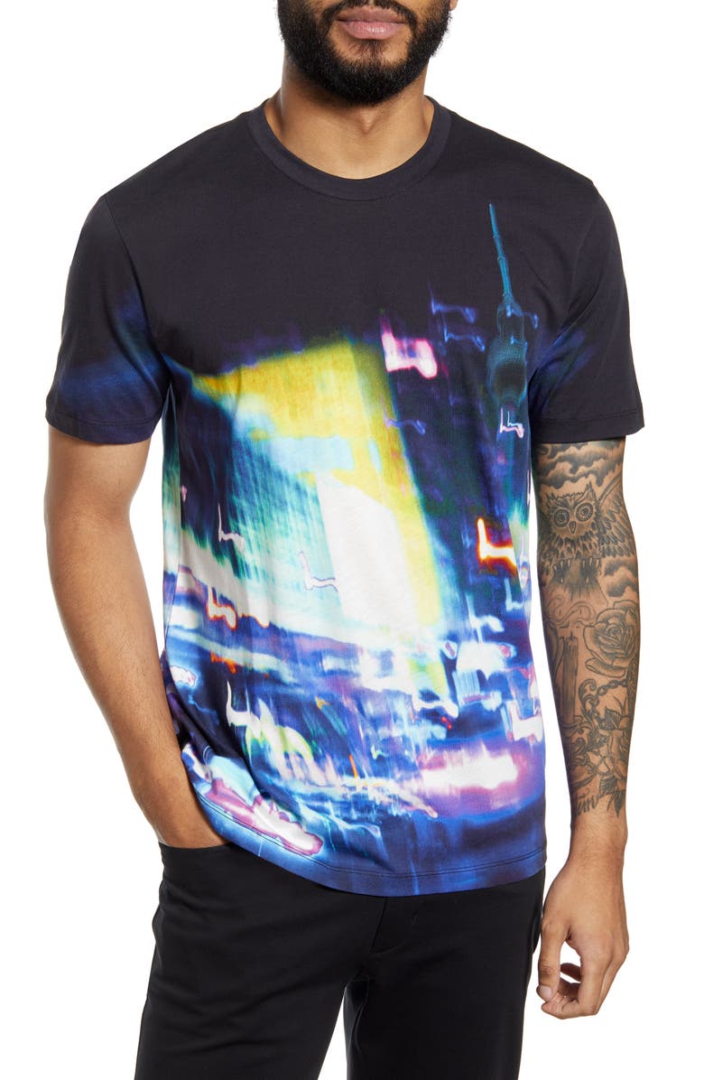 HUGO Ducy Graphic Tee, Main, color,