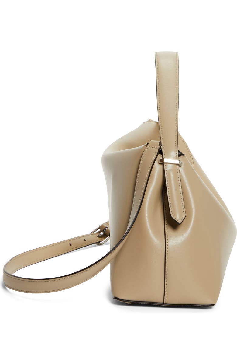 TOTEME T-Lock Top Handle Leather Shoulder Bag, Alternate, color,