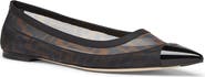 Fendi Colibri Pointed Toe Ballet Flat
