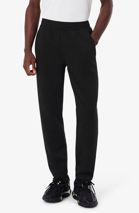 Mesh Panel Tapered Track Pants