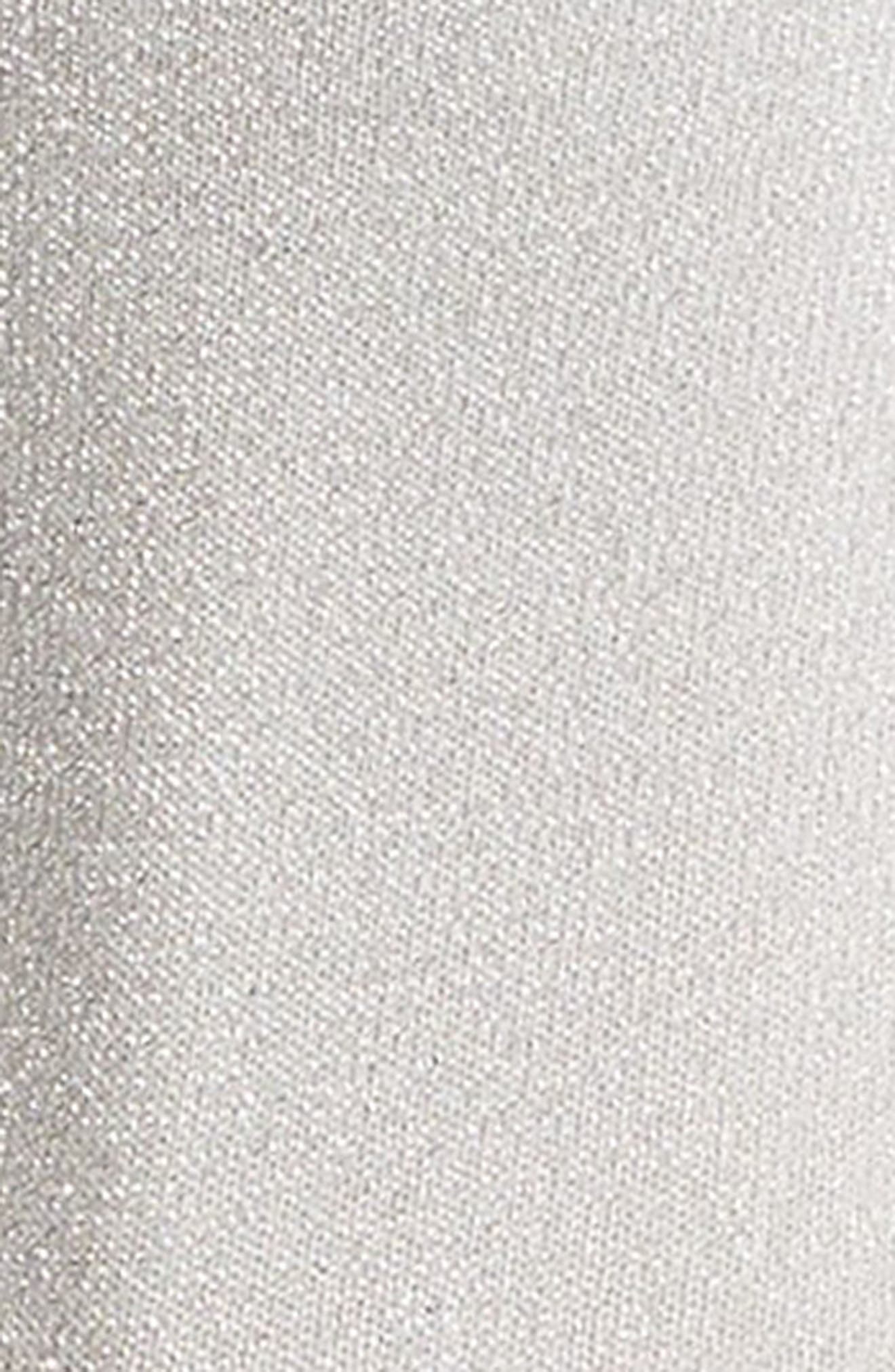 Glitterati Sparkle Cotton Blend Crew Socks - image 4