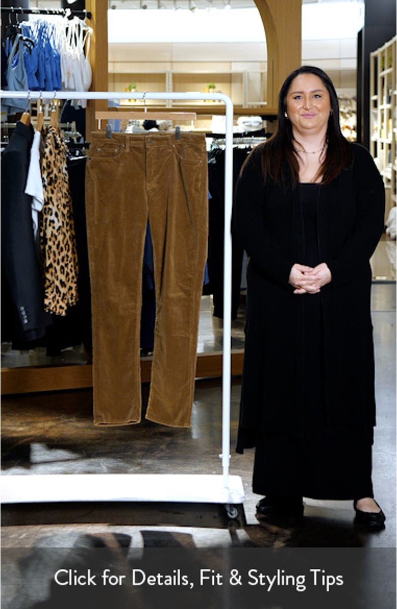 Straight Leg Corduroy Pants, sales video thumbnail