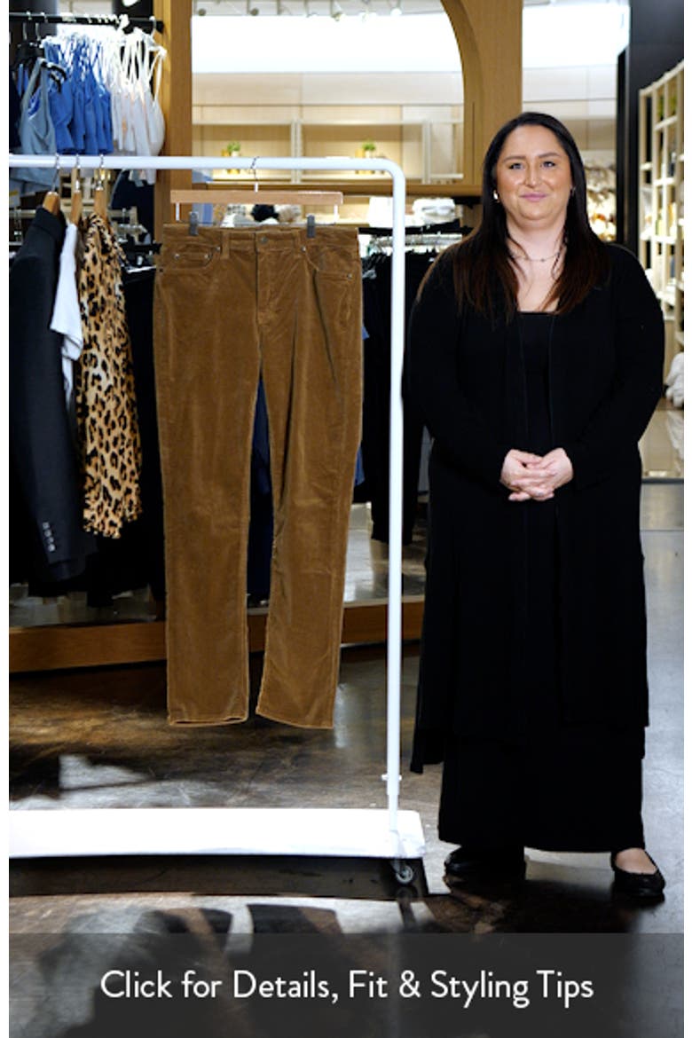 Straight Leg Corduroy Pants video