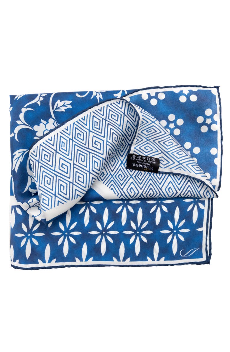 Elizabetta Nadia - Silk Bandana, Alternate, color, Blue