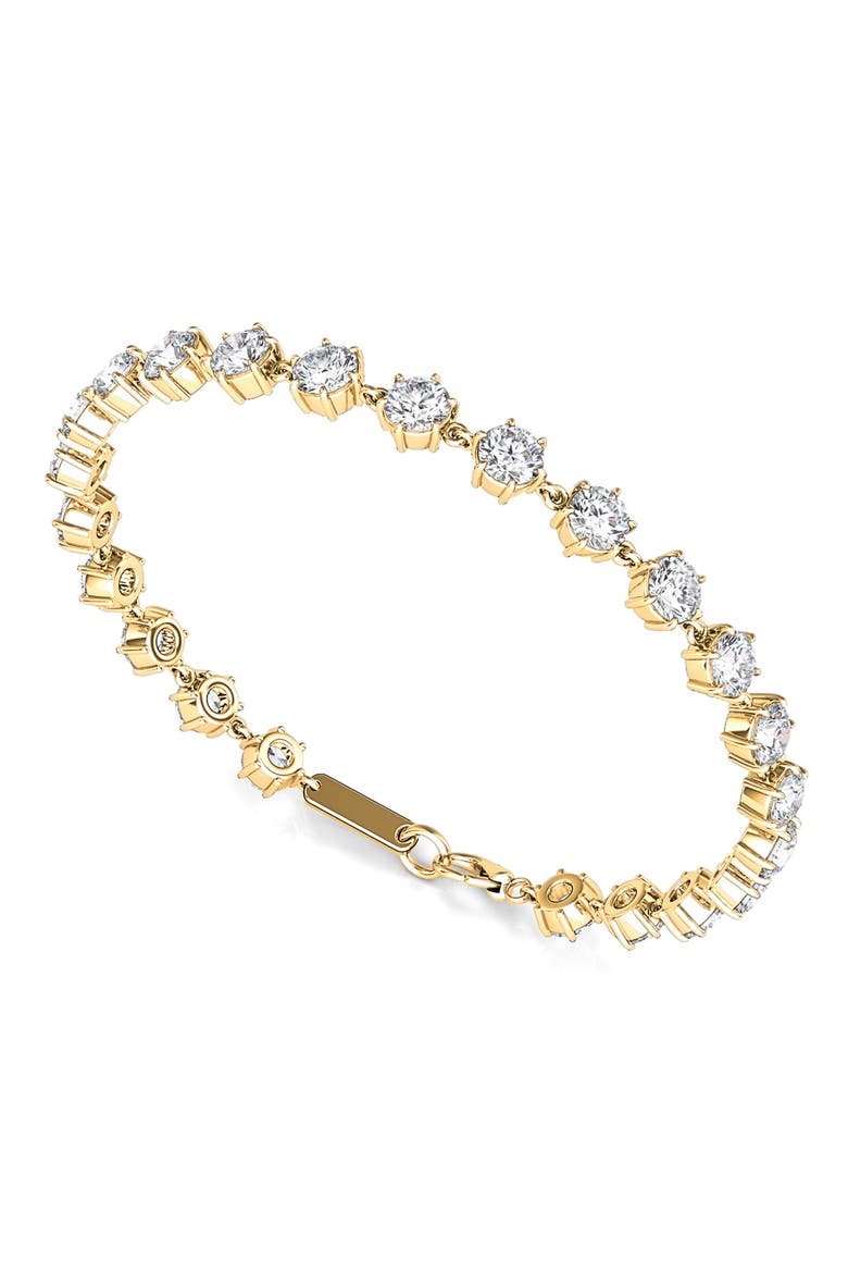 Isabelle Lab Created Diamond Bracelet, Alternate, color, 18K YG