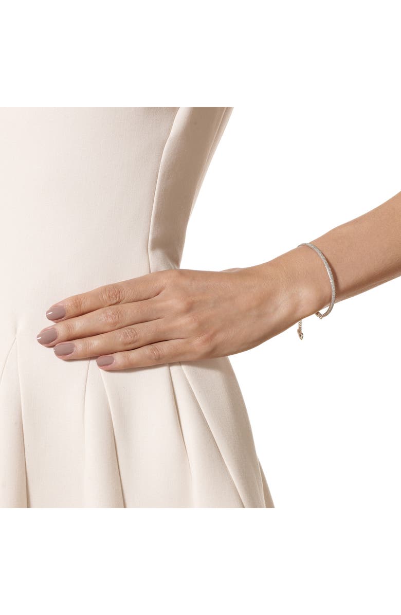 Monica Vinader Fiji Diamond Bar Bracelet, Alternate, color, Silver