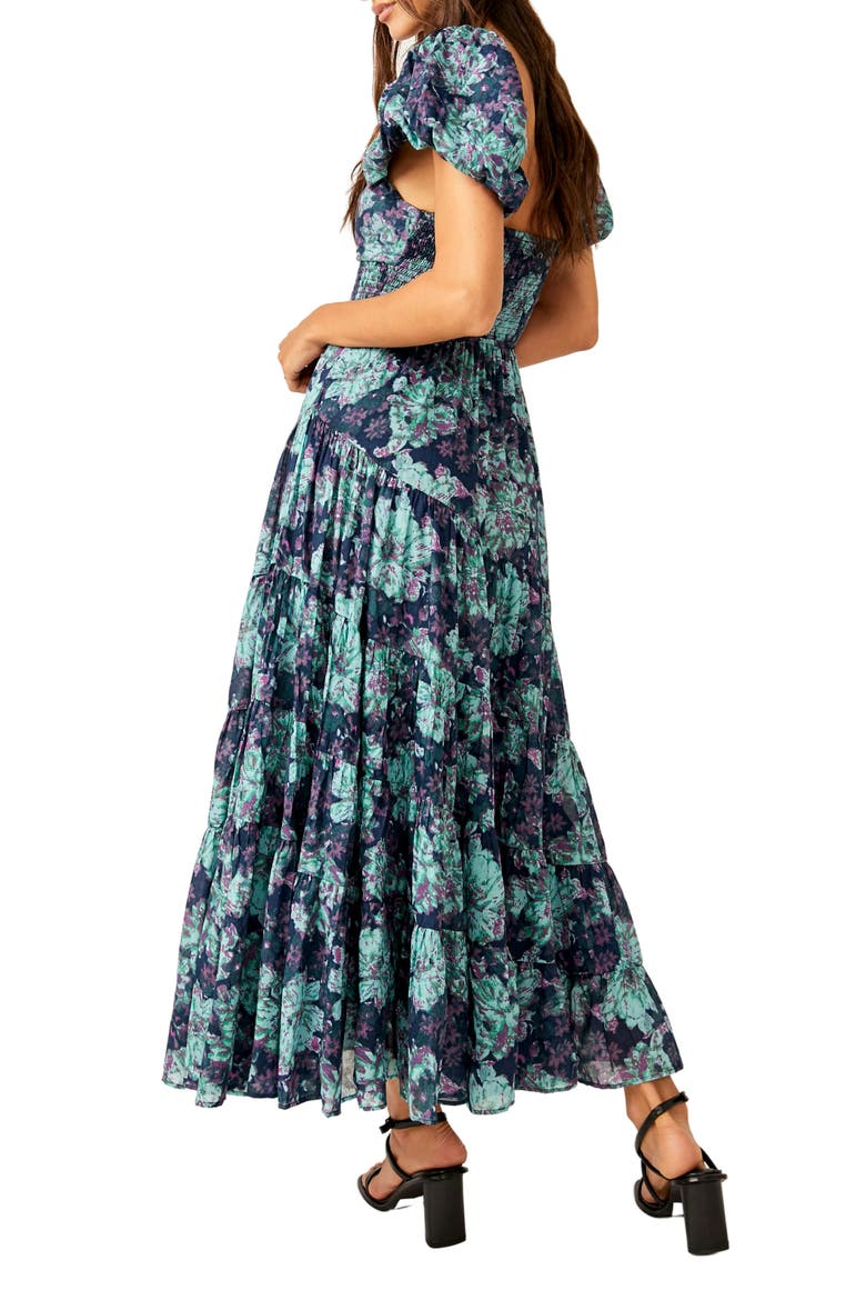 free people sundrenched short-sleeve maxi dress Free People Sundrenched Maxi Almost Apricot KEEP Boutique