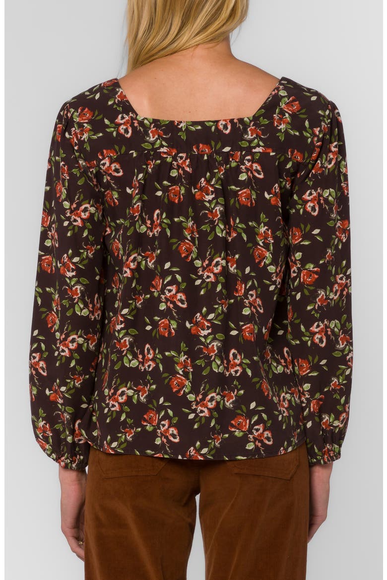 Sela Floral Top, Alternate, color, WATERCOLOR