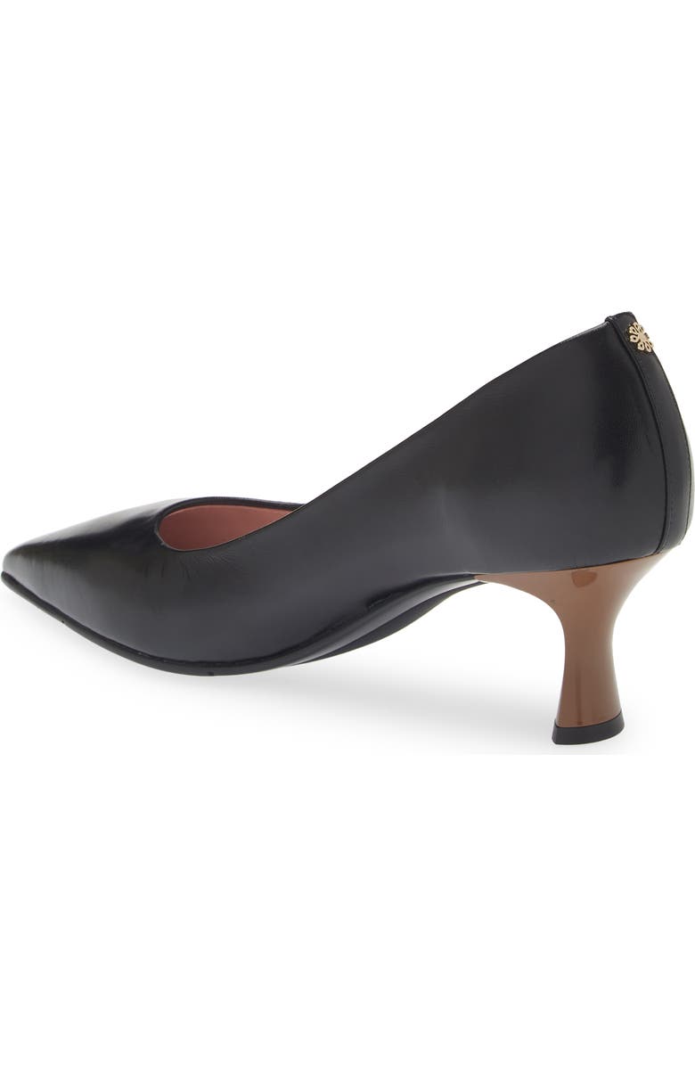 Naot Margot Pointed Toe Pump, Alternate, color, Blacksheen Leather