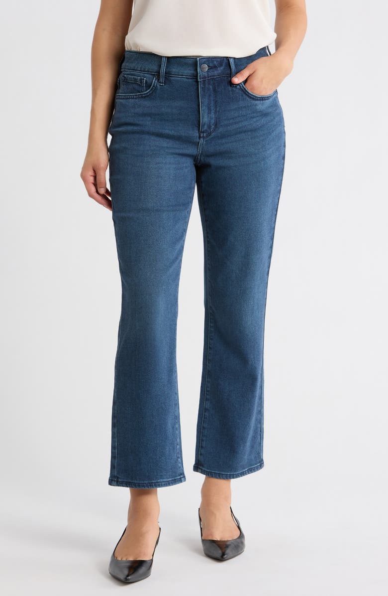 NYDJ Marilyn Cool Embrace<sup>®</sup> Ankle Straight Leg Jeans, Main, color, Ibiza Blues