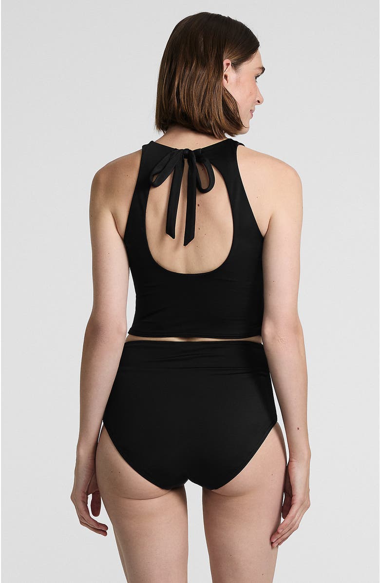 Lands' End Tugless Portrait Back Set, Alternate, color, Black