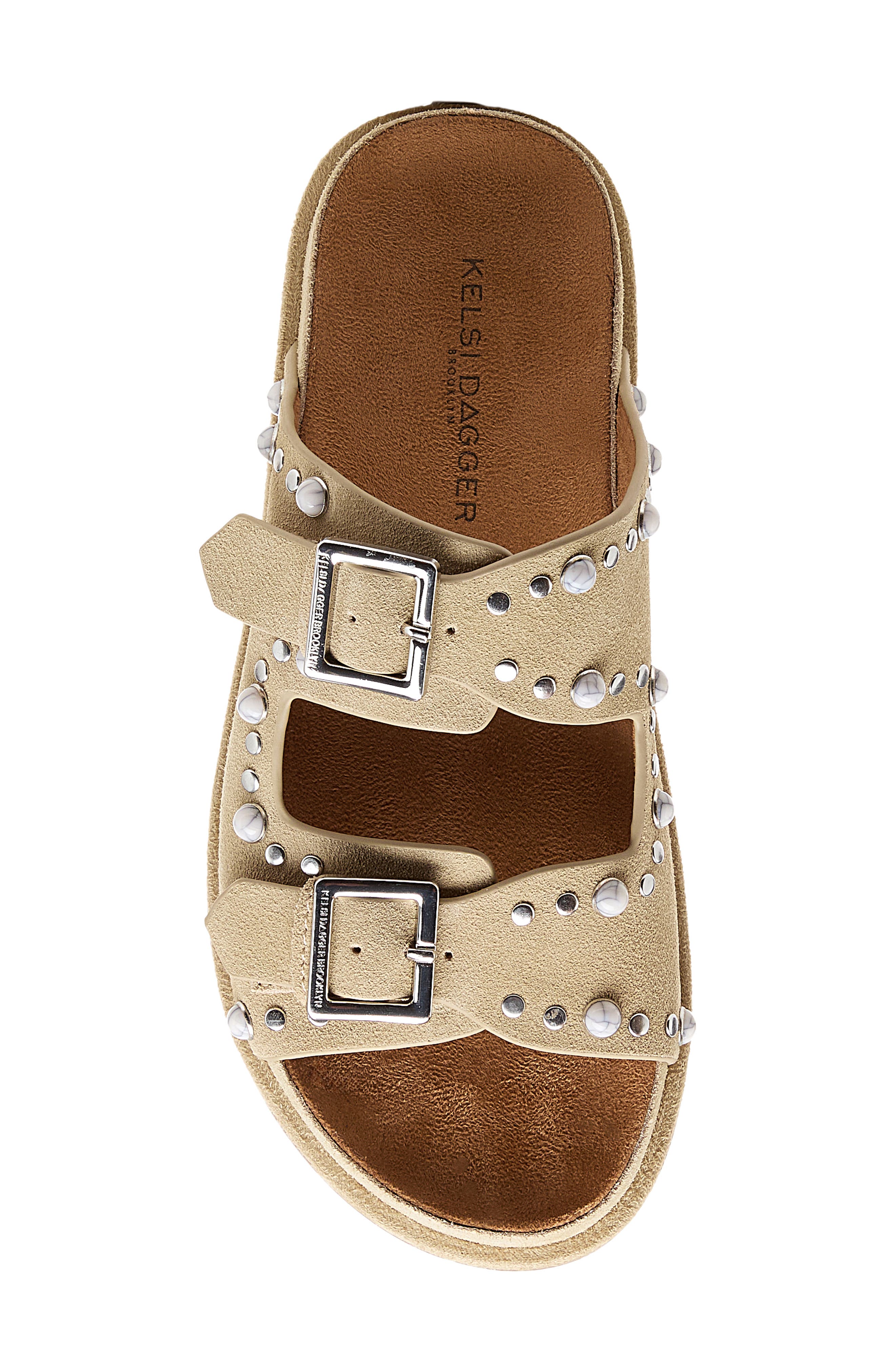Kelsi Dagger Brooklyn Stu Studded Two-Strap Sandal, Alternate, color, 