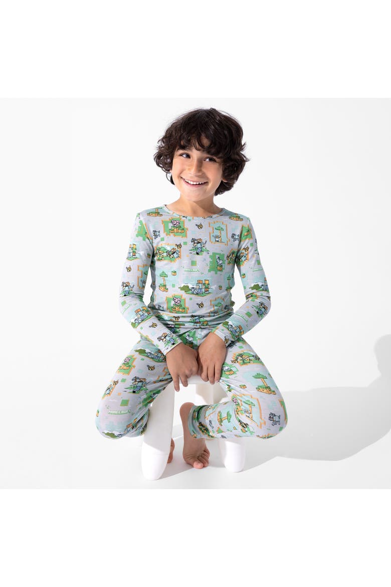 Kids' Minecraft Overworld Dreams Set of 2 Piece Pajamas, Alternate, color, Minecraft Overworld Dreams