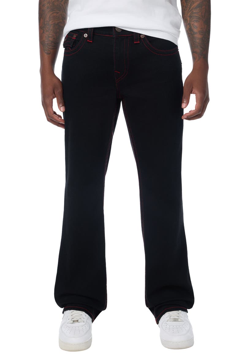 Billy Regular Rise Bootcut Jeans, Main, color, 2SB BLACK RINSE