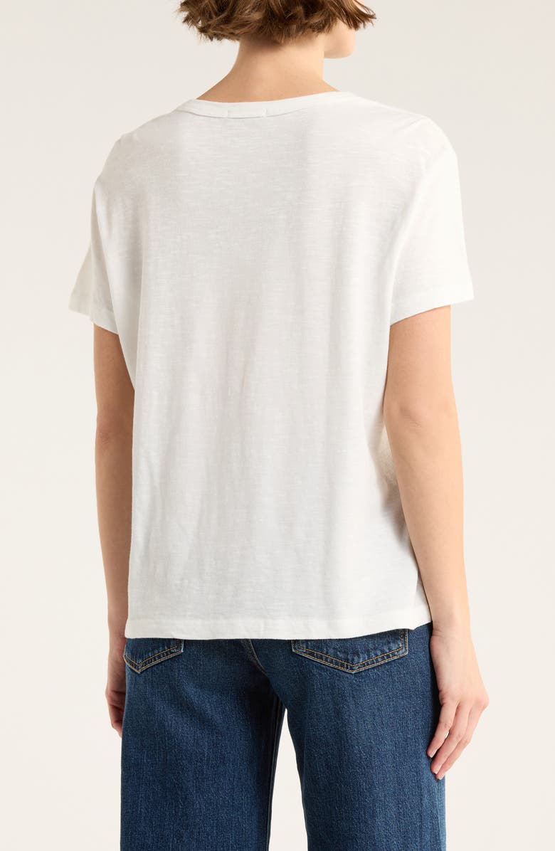 BUCK MASON Slub Easy Crewneck T-Shirt, Alternate, color, White