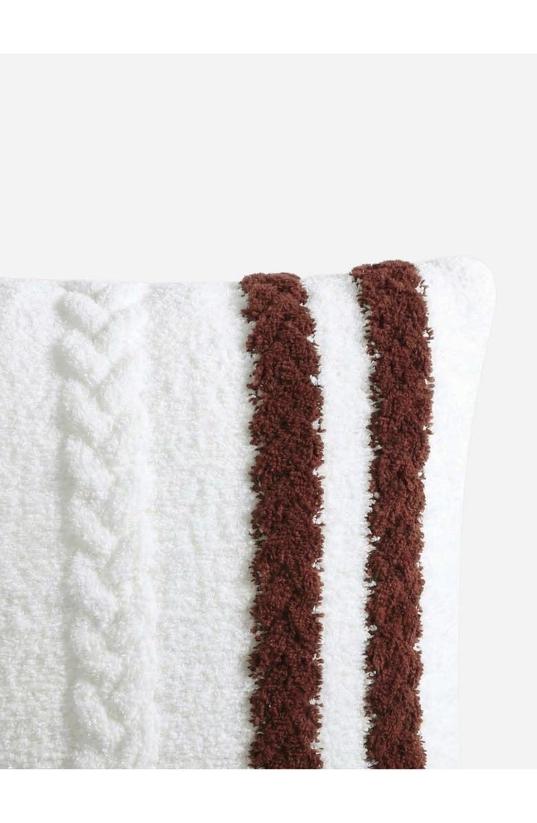 Sunday Citizen Snug Braided Stripe Throw Pillow, Alternate, color, 