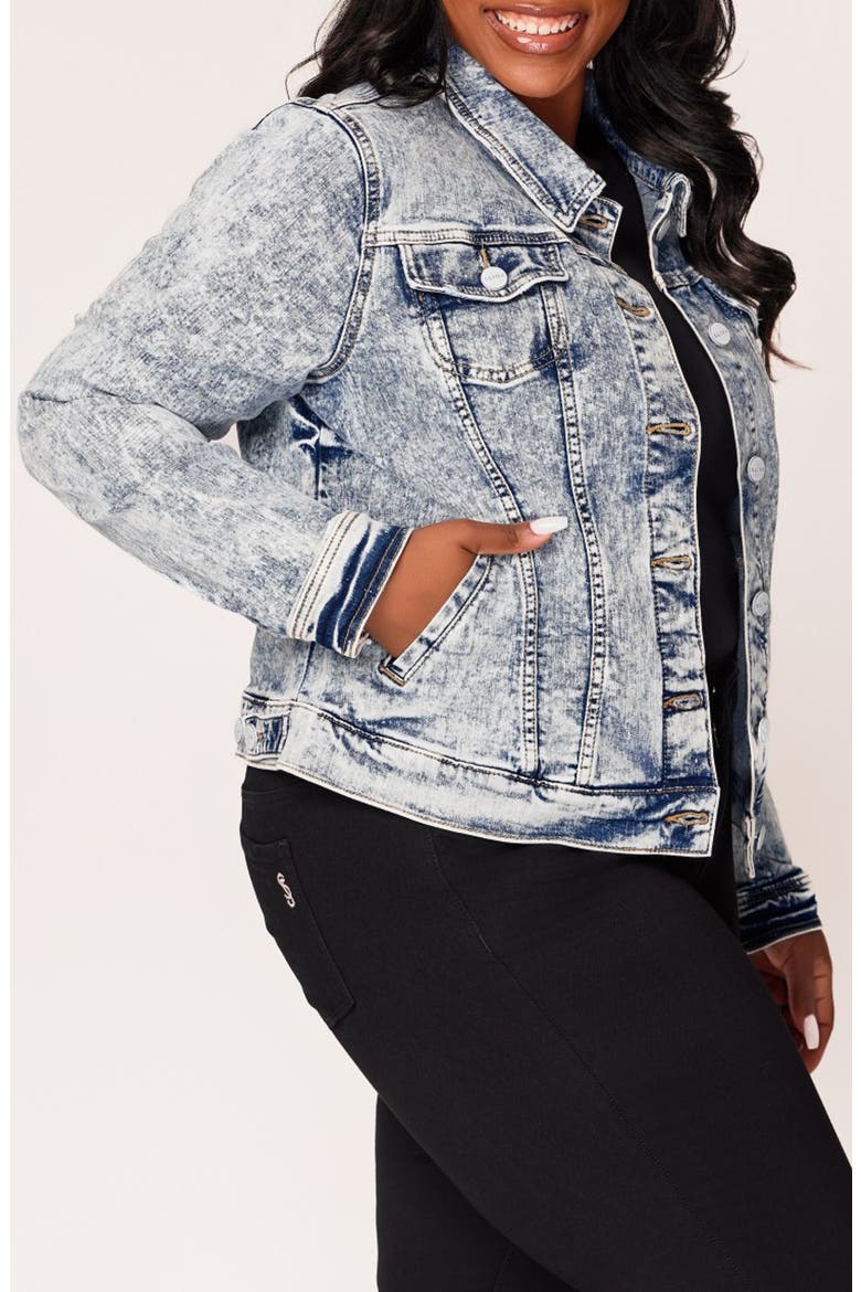 Denim Jacket, Alternate, color, QUINN