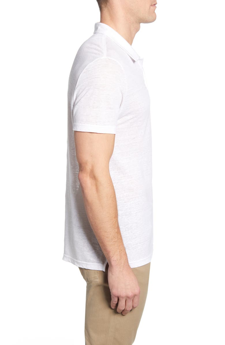 Vilebrequin Jersey Linen Johnny Collar Polo, Alternate, color,