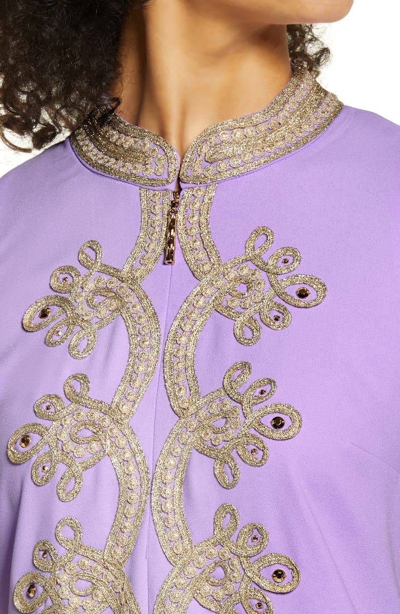 Lilly Pulitzer<sup>®</sup> Brocade Detail Maxi Dress, Alternate, color,