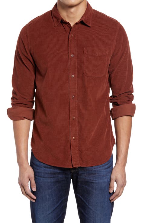 Colton Corduroy Button-Up Shirt